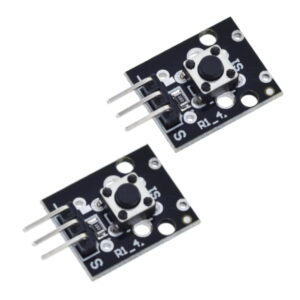 Módulo Botón Pulsador Key Switch KY004 3 pines Arduino Kit 2 - Hidden