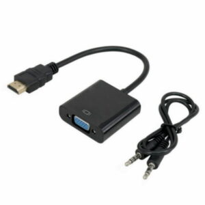 Convertidor HDMI a VGA Video 1080p con Audio Laptop Ps4 Xbox