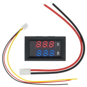 Voltímetro Amperímetro Digital Doble Display DC 0-100V 10A
