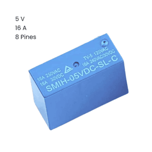 Relé 5 V 16 A 8 Pines SMIH-05VDC-SL-C Power Relay