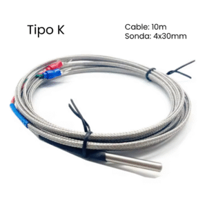 Termocupla K 10M Sensor Temperatura Termopar WRNT-02