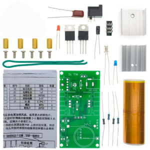 Bobina de Tesla Kit 15W con Socket 3.5mm 15-24V 2A