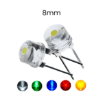 Diodos LEDs Straw Hat 8mm