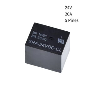 Relé 24V 20A PCB Pines Power Relay SRA-24VDC-CL