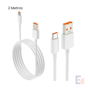 Xiaomi Cable Carga Rápida USB Tipo C 6A 120W - 2 Metros