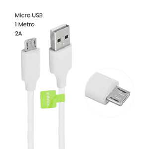 Cable Micro USB 1 Metro 2A Infinix Blanco