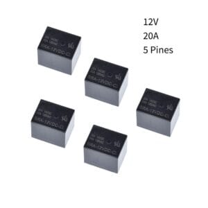 Relé 12 V 20 A Pcb Pines Power Relay Sra-12vdc-cl Kit 5 - Hidden