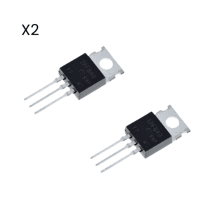 Transistor Power Mosfet Irf840 To-220 Canal N Pack-2 - Hidden