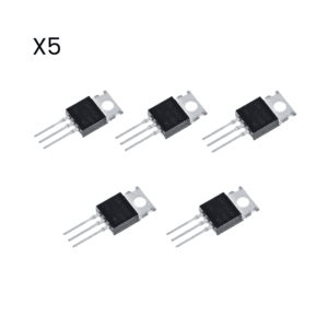 Irf540 Power Mosfet To-220 Transistor Canal N Kit-5 - Hidden