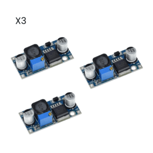 Fuente Ajustable DC-DC LM2596 Step-Down Buck 3A Kit-3 - Hidden