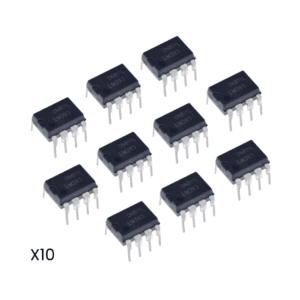 LM393 Comparador de Voltaje Dual de Precisión Dip8 - Kit 10 - Hidden