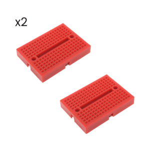 Mini Protoboard 170 Puntos Color Rojo Breadboard Syb Kit 2 - Hidden