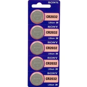 Pila Bateria CR2032 Litio Sony Pack 5