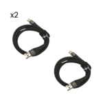 Kit 2 Cable USB tipo C 1 metro 4A
