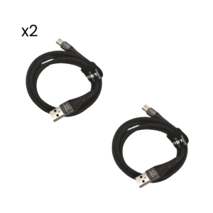 Kit 2 Cable USB tipo C 1 metro 4A