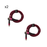 Kit 2 Cable USB tipo C 1 metro 4A