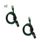 Kit 2 Cable USB tipo C 1 metro 4A