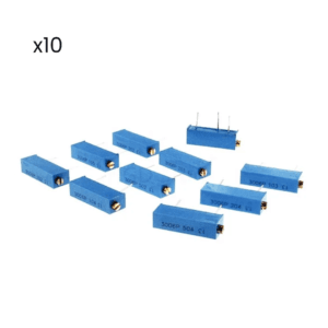 Potenciómetro Multivuelta Rectangular de Precisión Trimmer Kit 10- Hidden