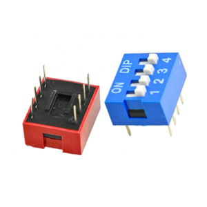Dipswitch 4 Posiciones Interruptor Deslizante
