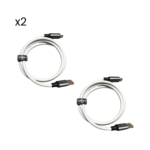Cable USB Micro USB a USB-A Kit 2