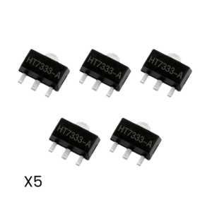 Regulador Voltaje 3,3 V HT7333 Alta Eficiencia SMD Kit 5 - Hidden