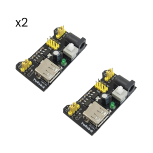 Fuente Alimentación Mb102 Para Arduino 5v Y 3.3v Protoboard Kit-2 - Hidden