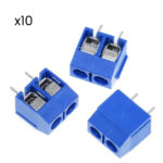 Kit 10 Borneras 2 Pines KF301