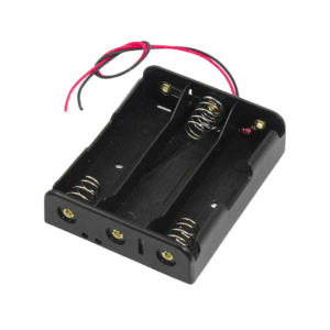Base Porta Batería 18650 de 3 Slots