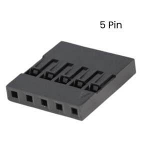 Conector Dupont 5 Pin Housing Plástico 1 Fila 2.54mm