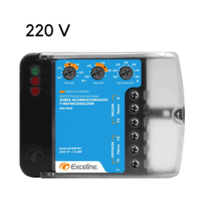 Protector De Voltaje Bornera 220v Exceline Nevera Y A/a