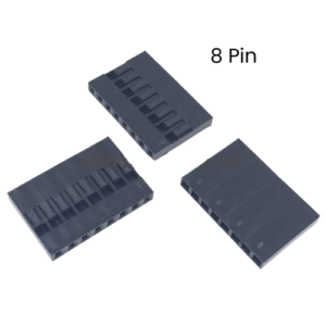Conector Dupont 8 Pin Housing Plástico 1 Fila 2.54mm