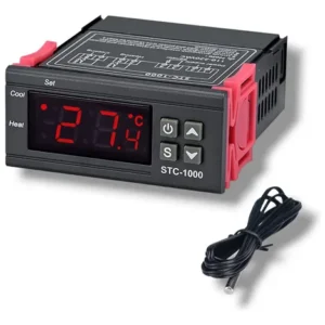 Termostato Controlador Temperatura Digital 110-220v Stc 1000