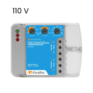 Protector De Voltaje 110v Bornera A/a Y Refrigeración