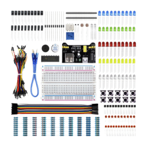 Kit básico de electrónica 300 piezas