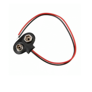 Base Conector Batería 9V con cable 15cm