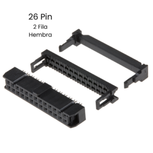Conector IDC DC3 26 Pines Hembra 2.54mm Socket Cable Plano