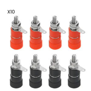 Terminales Socket Banana Hembra Surtido 4mm Plug Kit 10