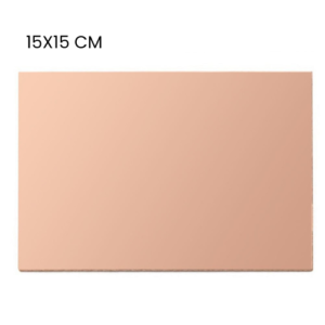 Baquelita Virgen PCB Cobre 1 Cara Circuitos Impresos 15x15cm